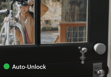 Animated view of Auto-Unlock with Smart Lock