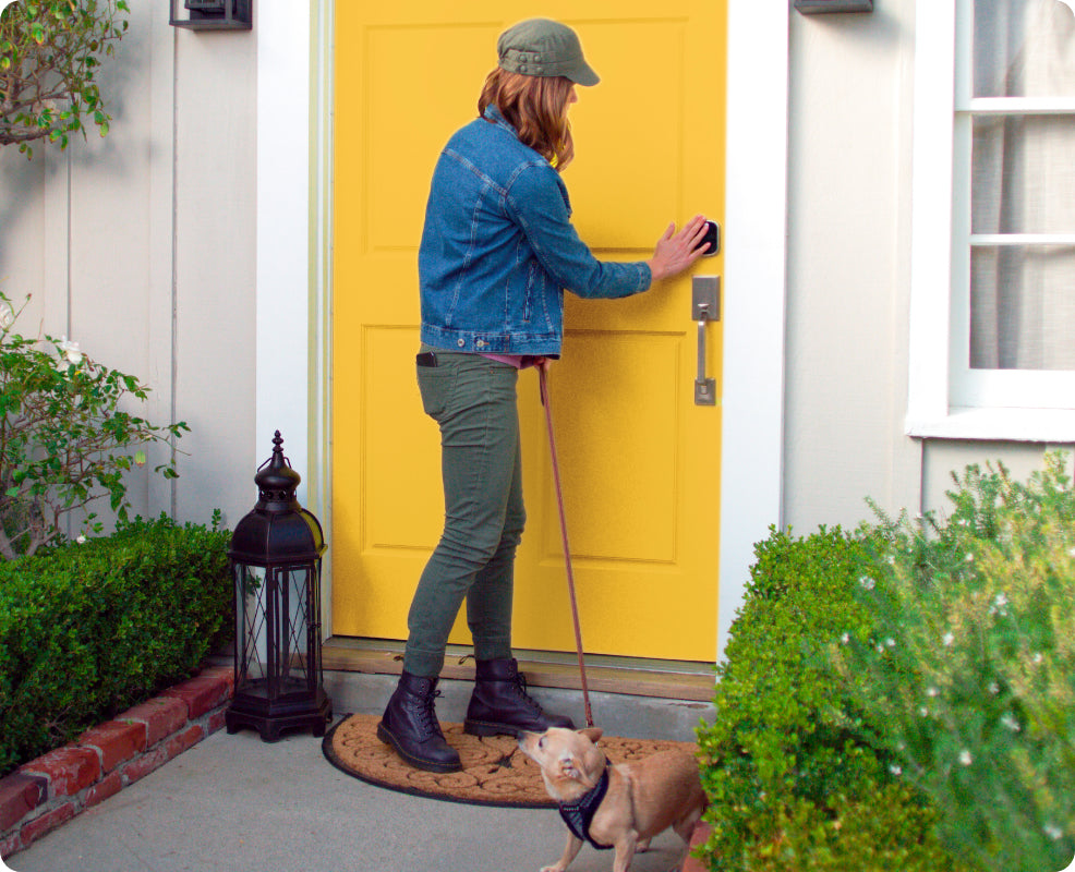 using your yale door lock